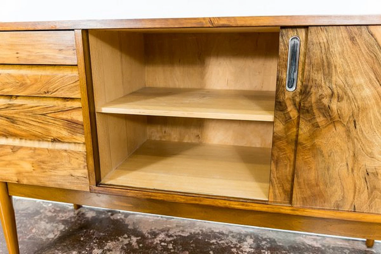 Polish walnut sideboard, 1960s 3