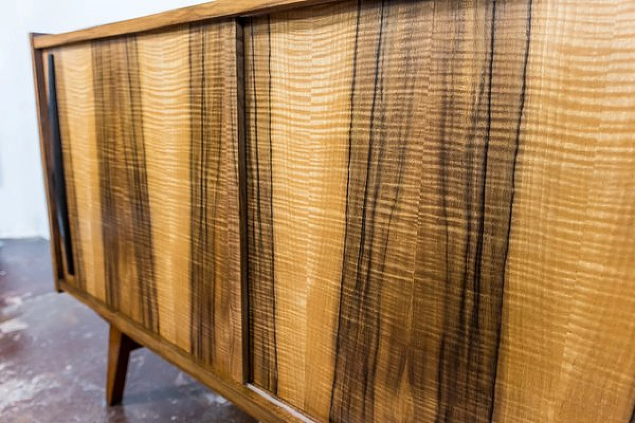 Plywood and walnut sideboard by Słupskie Fabryki Mebli, 1960s 2