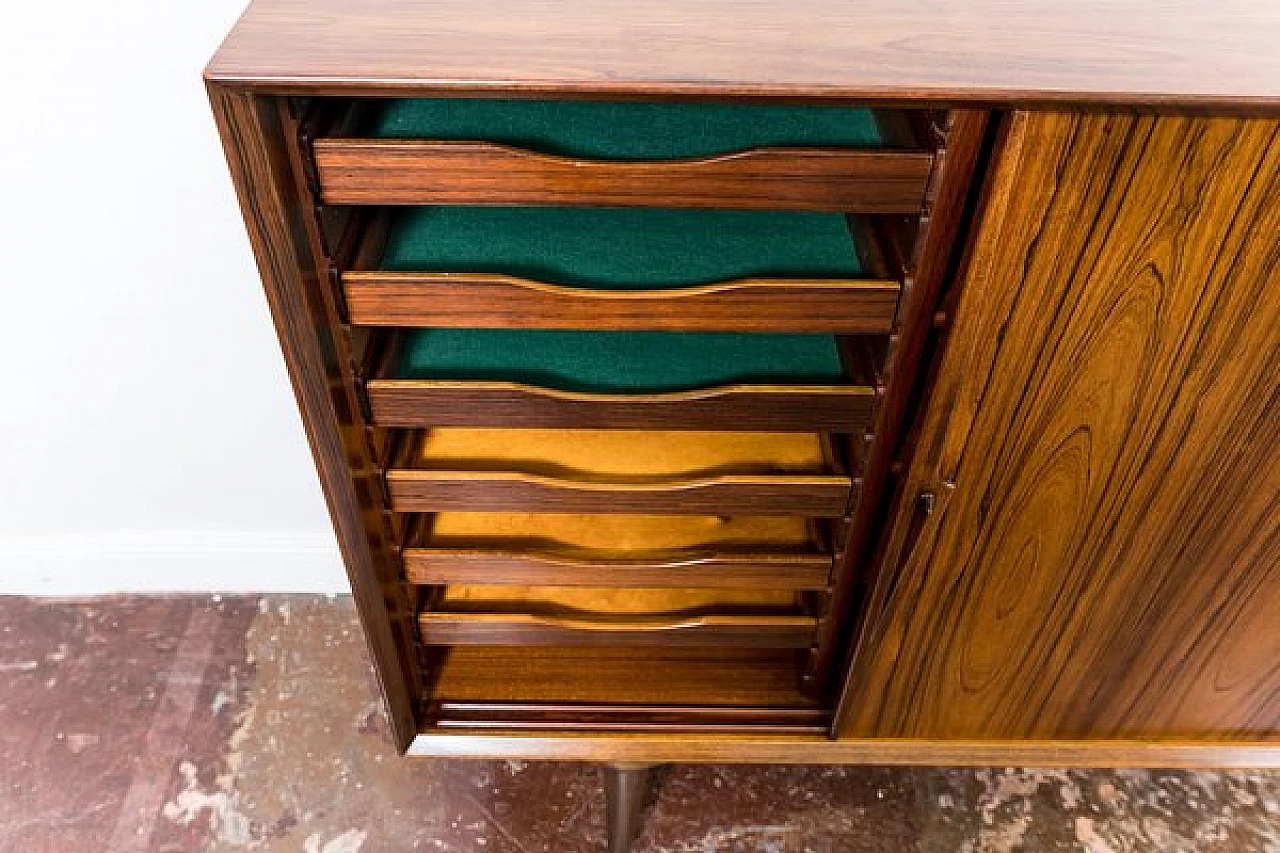 Teak sideboard 19 by Omann Jun, 1960s 13