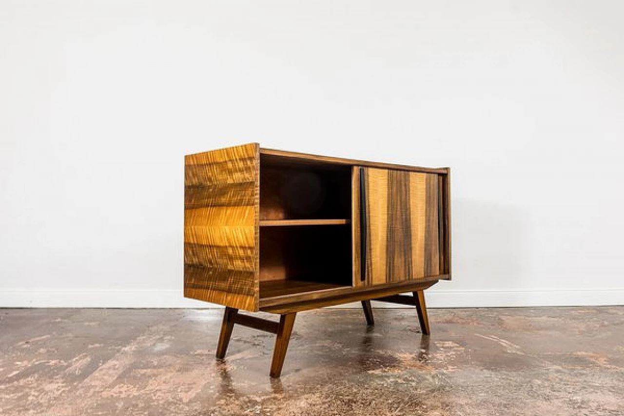 Plywood and walnut sideboard by Słupskie Fabryki Mebli, 1960s 14