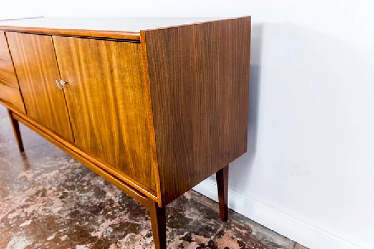 Plywood and walnut sideboard by Bydgoskie Fabryki Mebli, 1960s 17