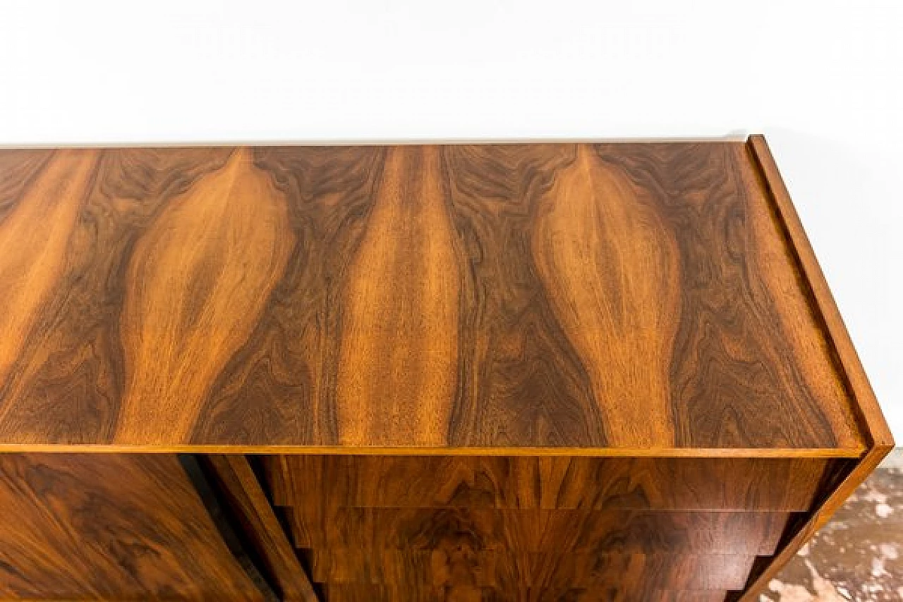 Walnut sideboard by Słupskie Fabryki Mebli, 1960s 10