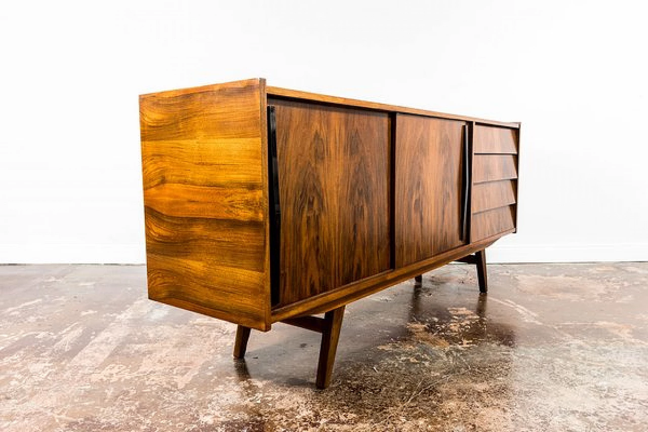 Walnut sideboard by Słupskie Fabryki Mebli, 1960s 17