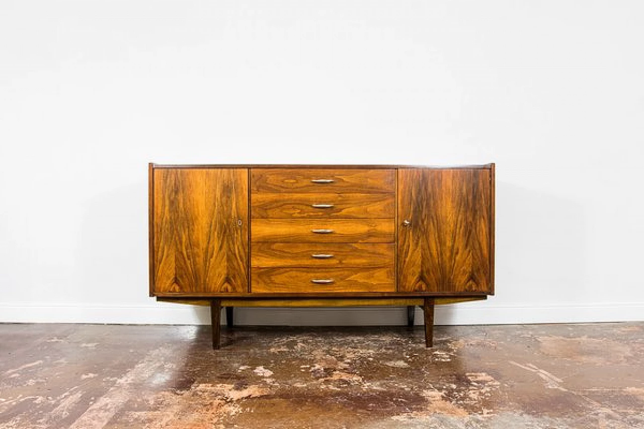 Walnut sideboard, 1960s 1