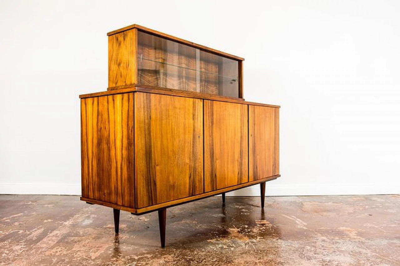 Walnut sideboard by Łódzkie Furniture Factories, 1960s 6