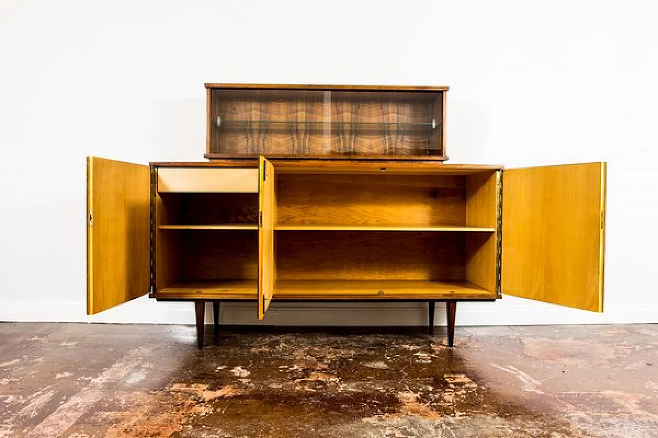 Walnut sideboard by Łódzkie Furniture Factories, 1960s 11