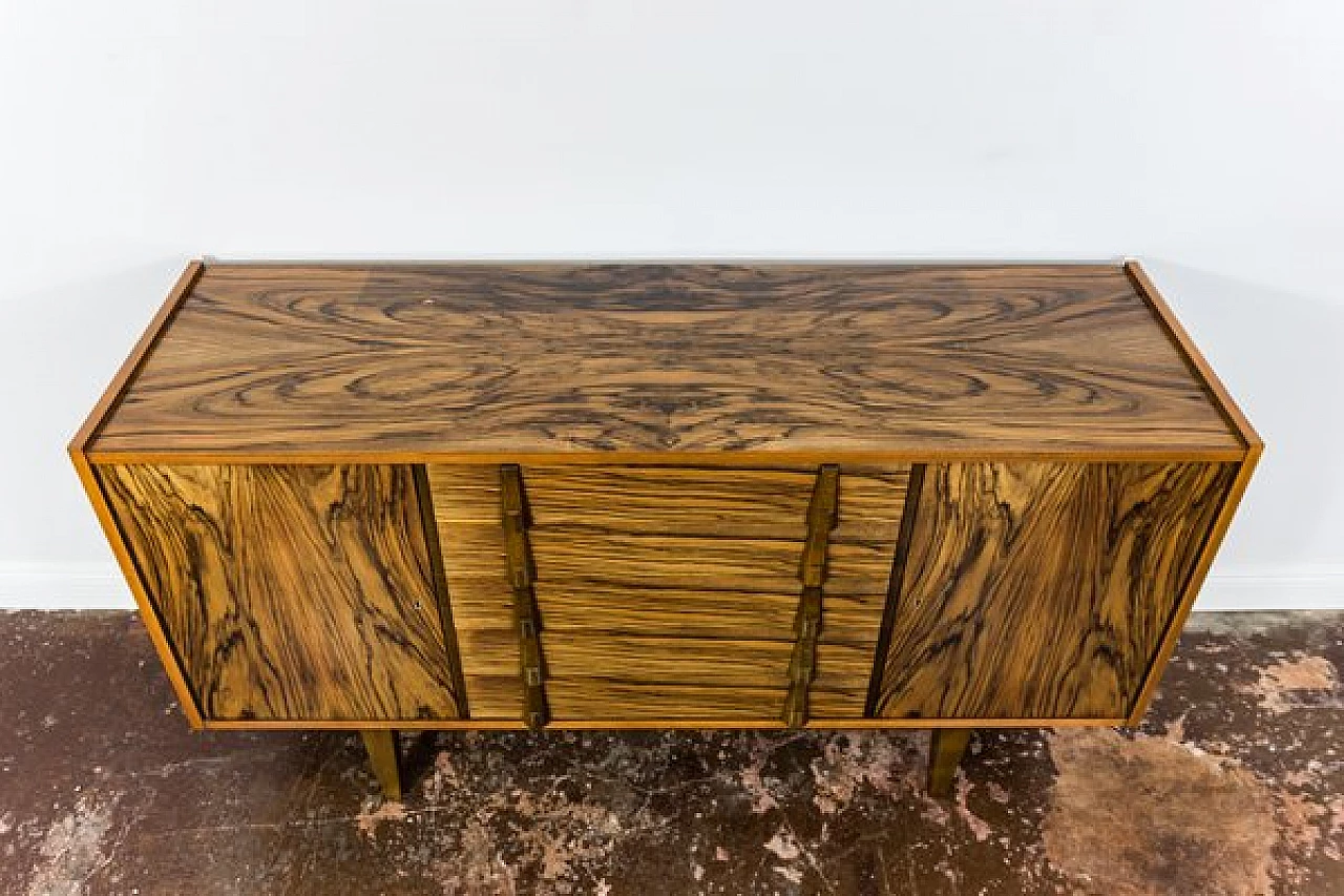 Wooden sideboard by RT Hałas for Bydgoskie Fabryki Mebli, 1960s 13