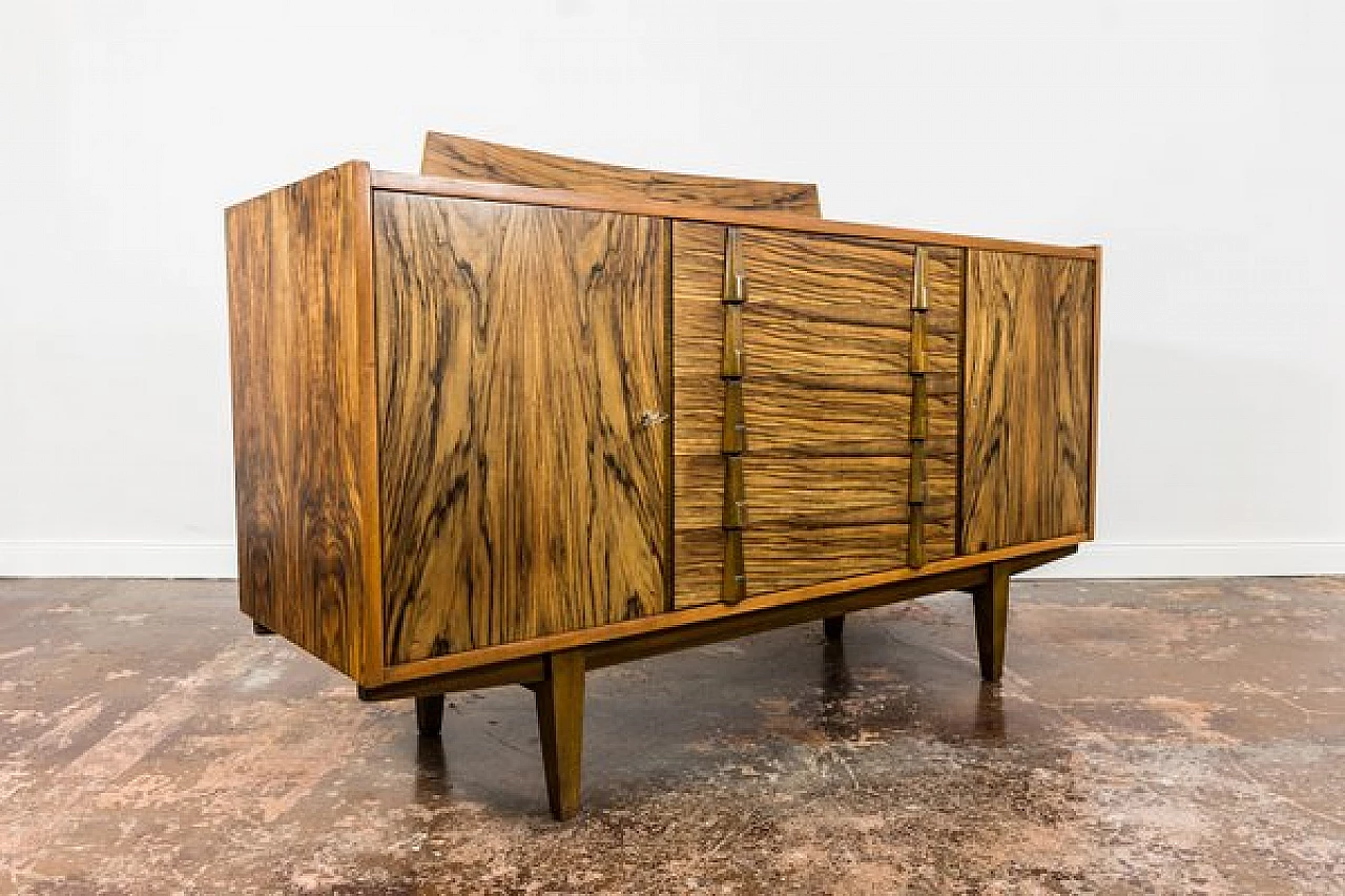 Wooden sideboard by RT Hałas for Bydgoskie Fabryki Mebli, 1960s 18