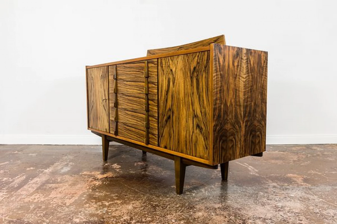 Wooden sideboard by RT Hałas for Bydgoskie Fabryki Mebli, 1960s 19