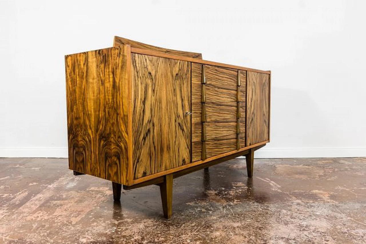 Wooden sideboard by RT Hałas for Bydgoskie Fabryki Mebli, 1960s 21