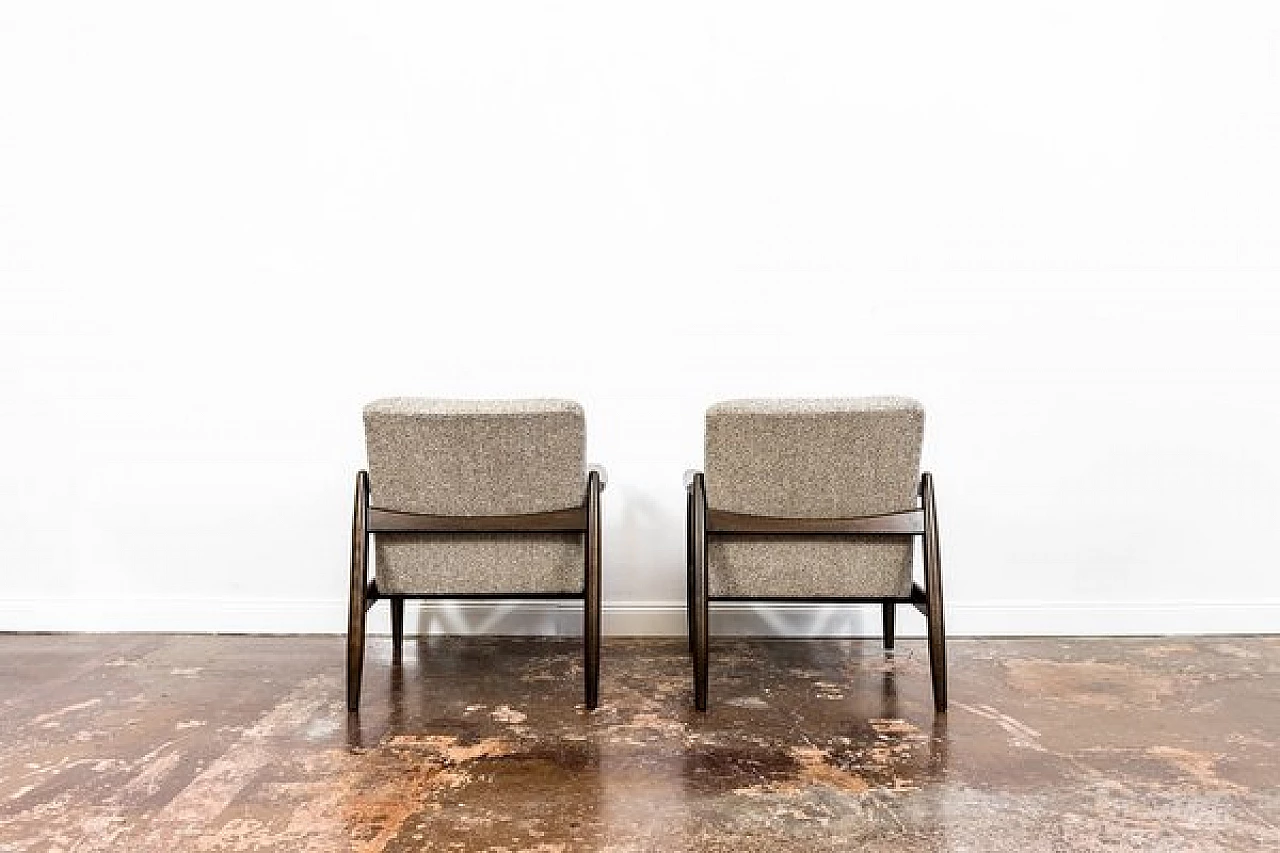 Pair of GFM-64 armchairs by Edmund Homa for GFM, 1960s 18