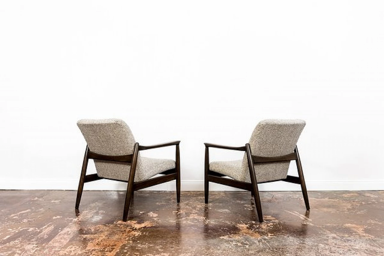 Pair of GFM-64 armchairs by Edmund Homa for GFM, 1960s 19