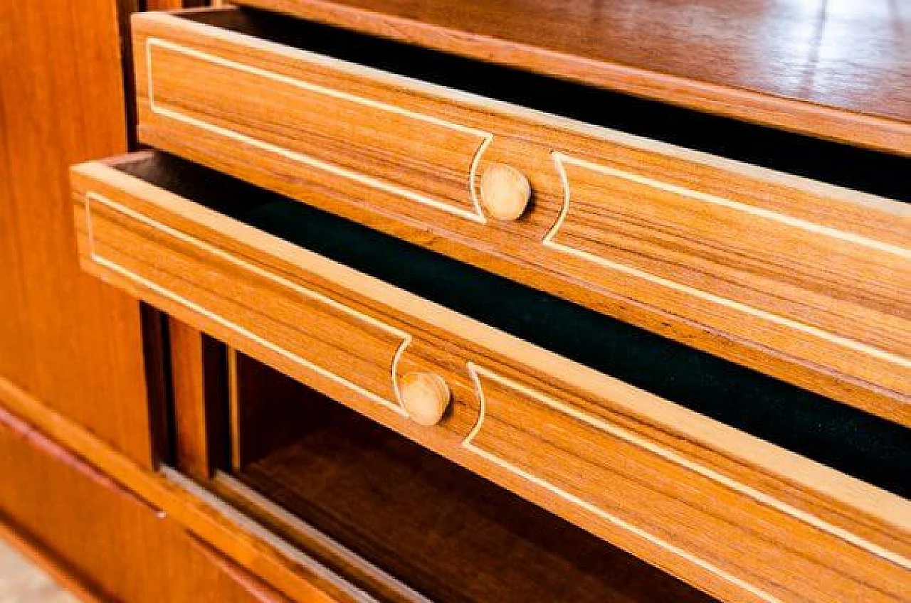 Danish teak sideboard by EW Bach for Sejling Skabe, 1950s 7