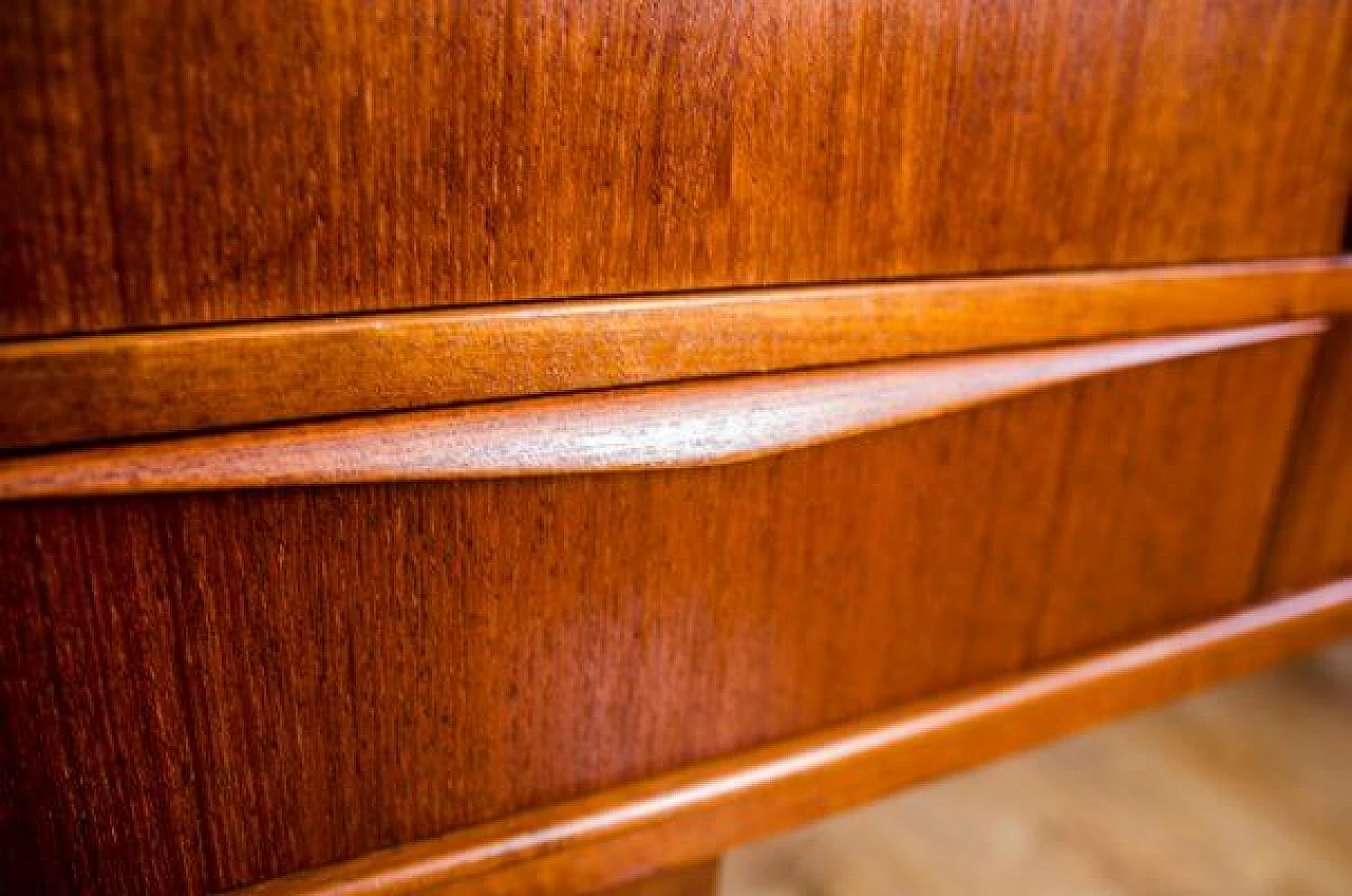 Danish teak sideboard by EW Bach for Sejling Skabe, 1950s 12