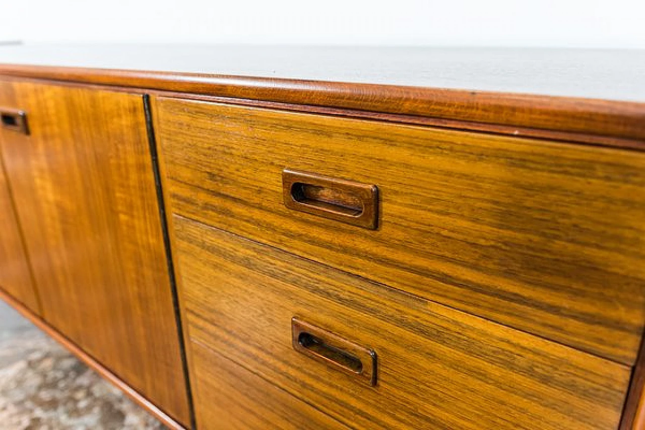 Wooden sideboard by Bydgoskie Fabryki Mebli, 1960s 7