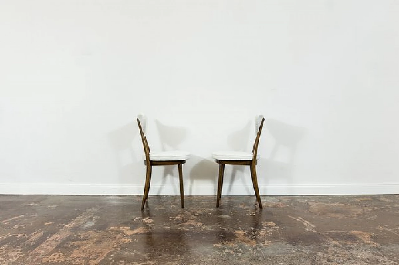 6 Chairs 124 by Helena and Jerzy Kurmanowicz, 1960s 13