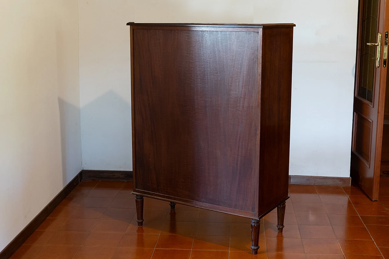 Regency-style mahogany buffet by Leonard Moore Ltd, 1950s 5