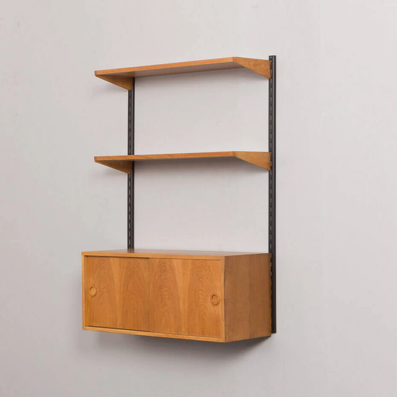 Modular oak bookcase by Kai Kristiansen for FM Mobler, 1960s 3