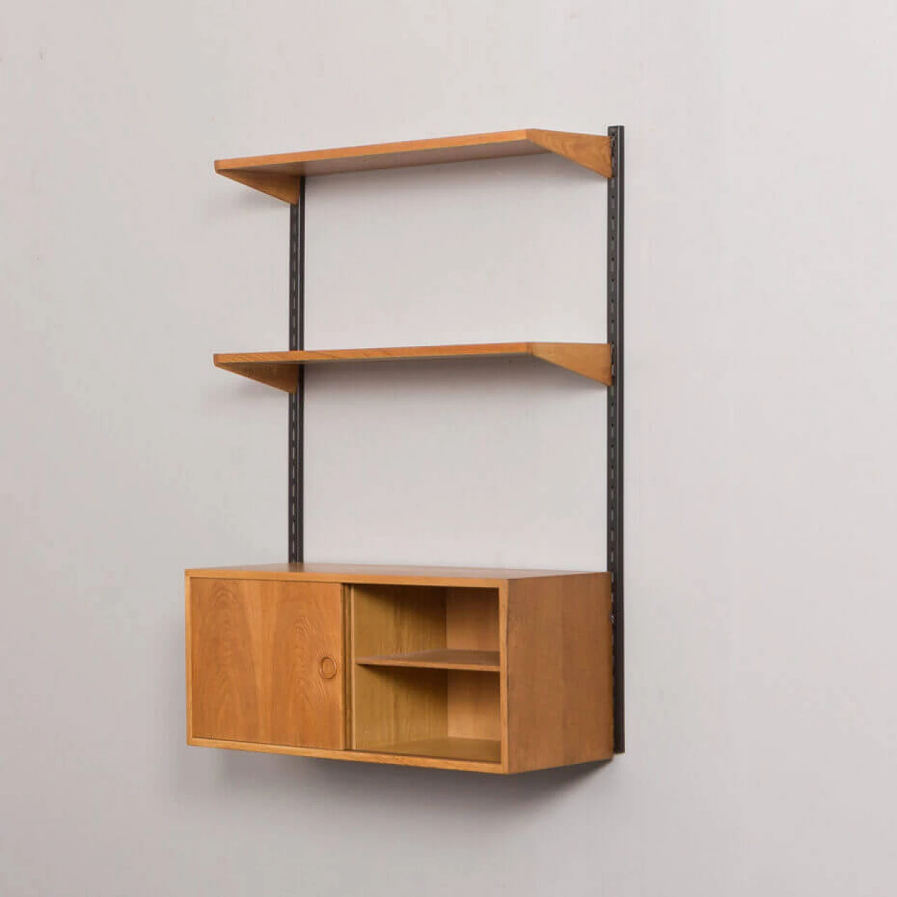 Modular oak bookcase by Kai Kristiansen for FM Mobler, 1960s 4