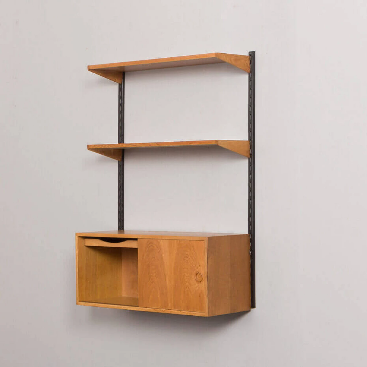 Modular oak bookcase by Kai Kristiansen for FM Mobler, 1960s 5