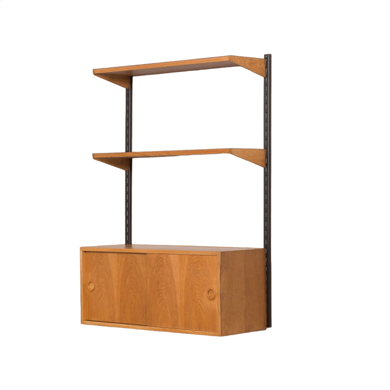 Modular oak bookcase by Kai Kristiansen for FM Mobler, 1960s 22