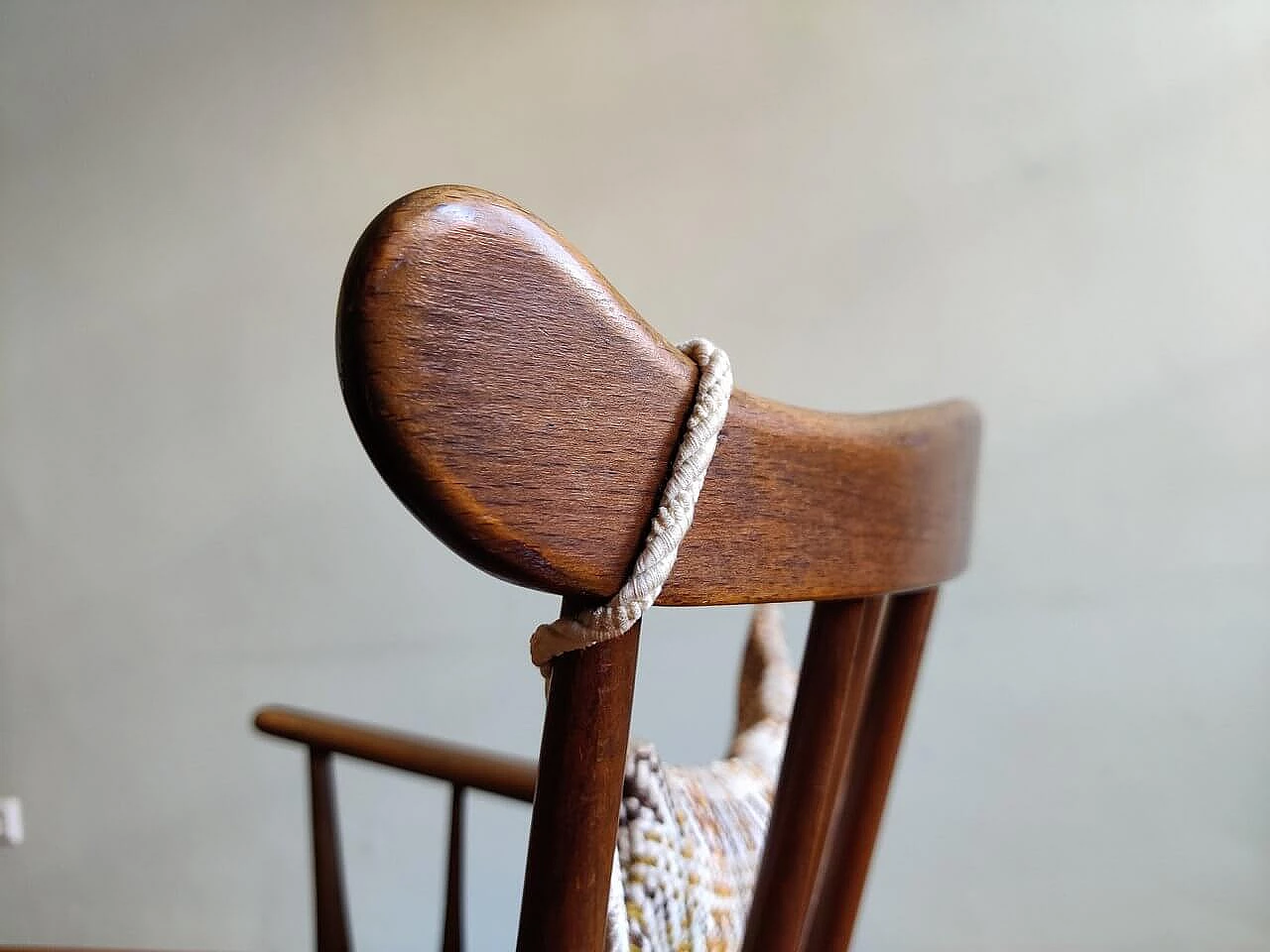 Danish rocking chair by Børge Mogensen, 1960s 1