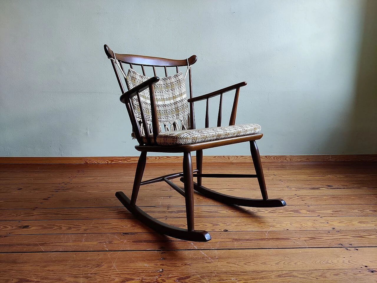 Danish rocking chair by Børge Mogensen, 1960s 10