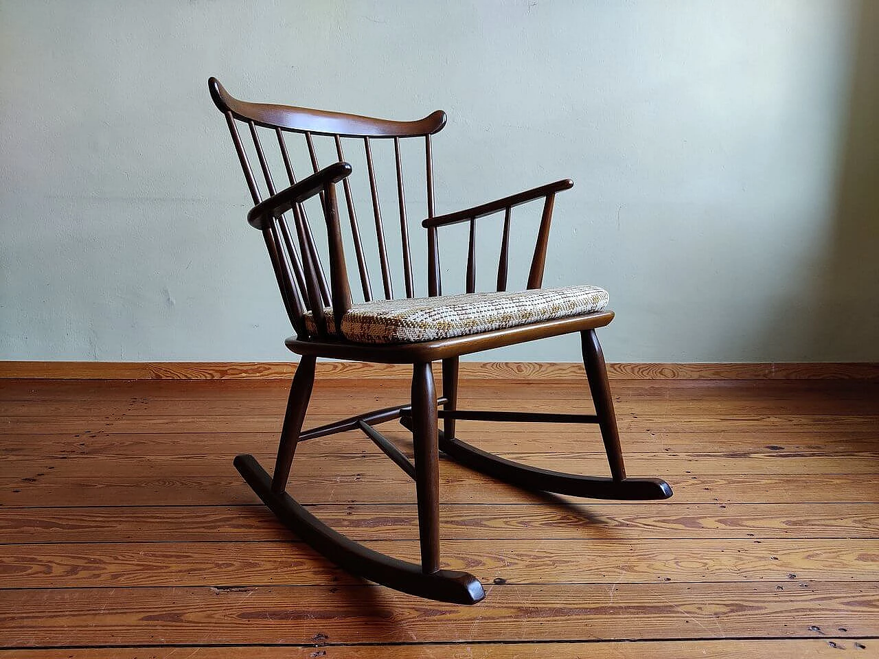 Danish rocking chair by Børge Mogensen, 1960s 17