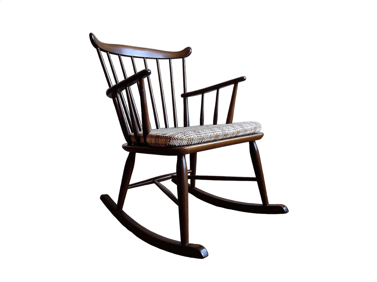 Danish rocking chair by Børge Mogensen, 1960s 22