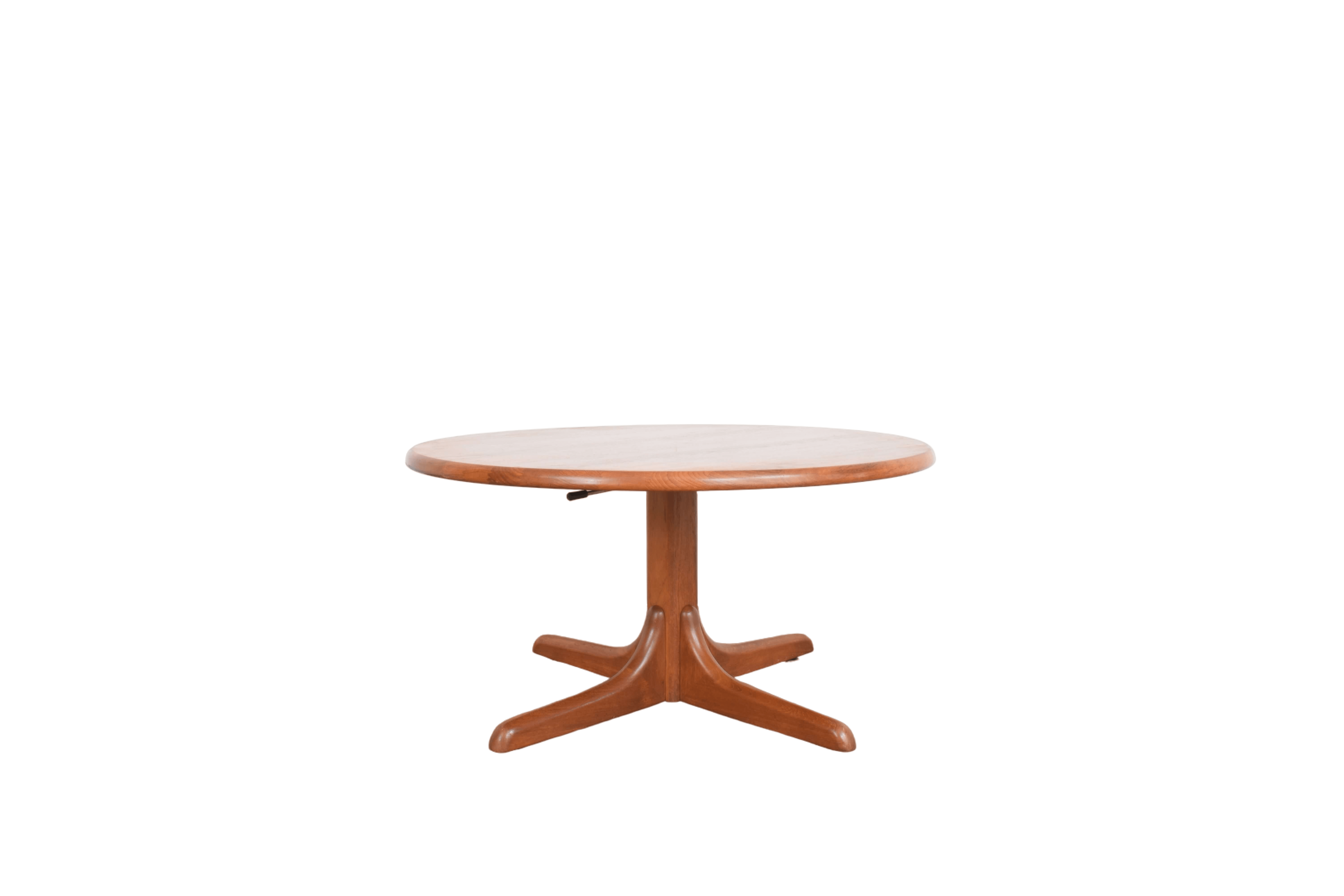 Tavolino vintage in teak con ruote, Danimarca 1960