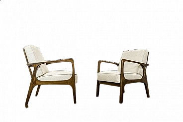 Pair of armchairs by Prudnickie Furniture Factory, 1960s
