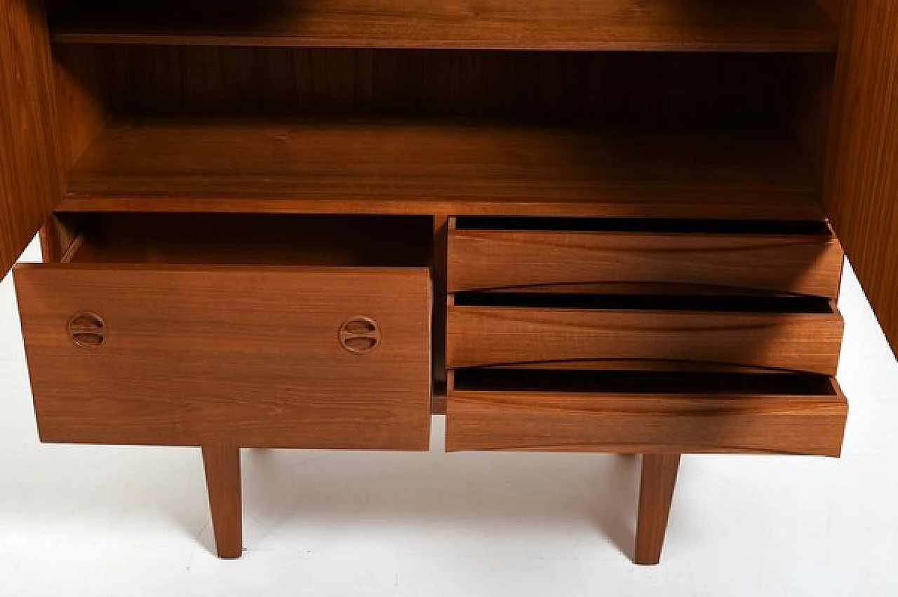 Teak sideboard attributed to Niels Clausen for N. C. Møbler, 1960s 6