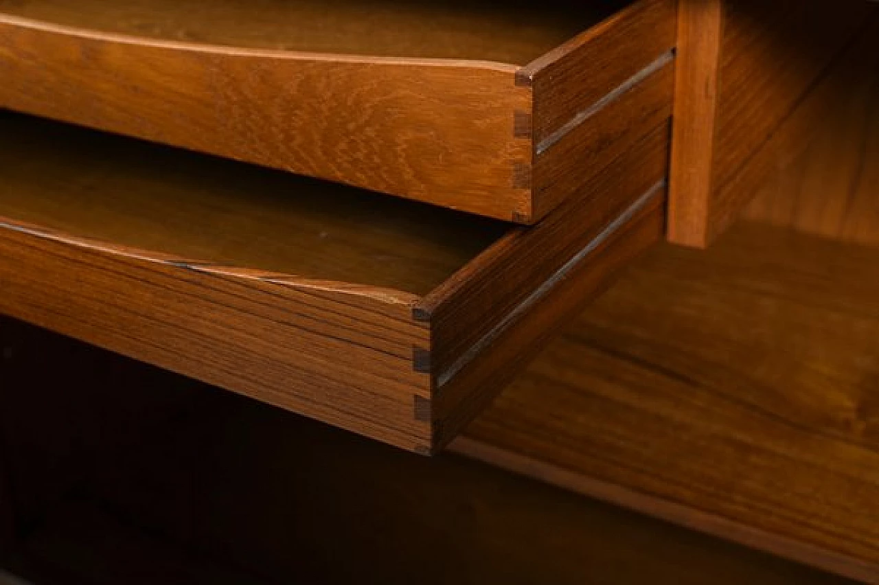 Teak sideboard attributed to Niels Clausen for N. C. Møbler, 1960s 7