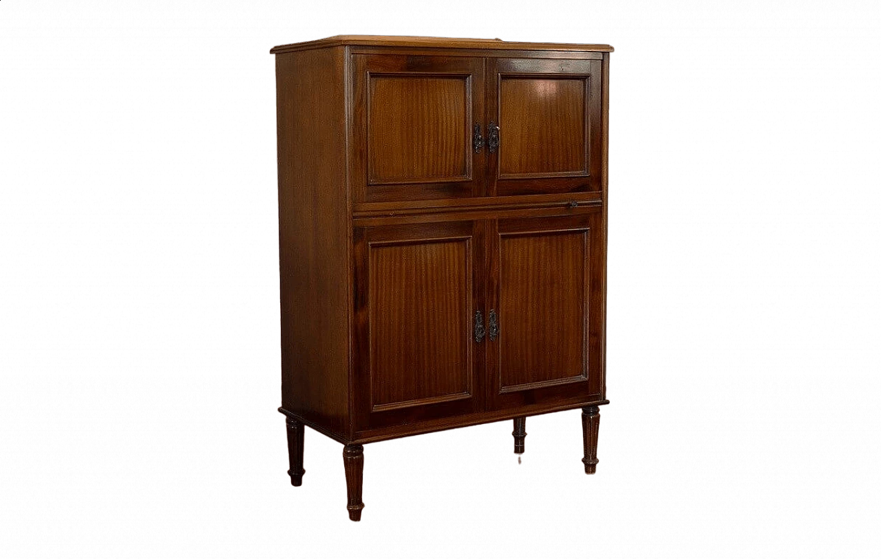 Regency-style mahogany buffet by Leonard Moore Ltd, 1950s 11