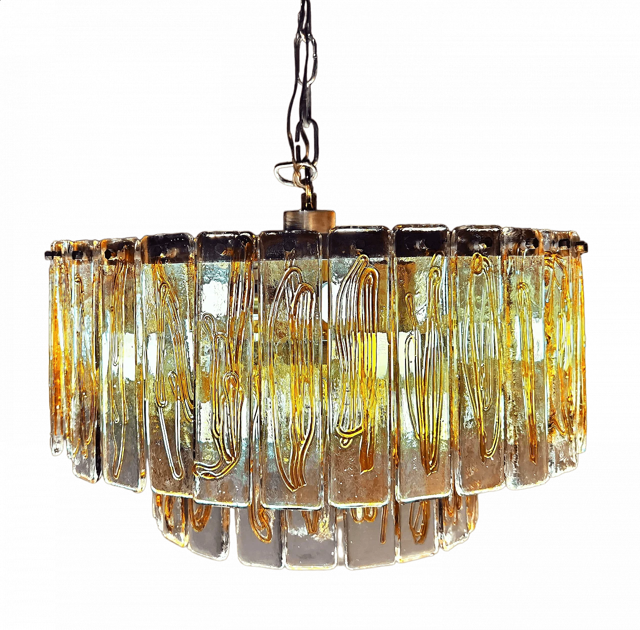 Murano glass chandelier by La Murrina, 1970s 12