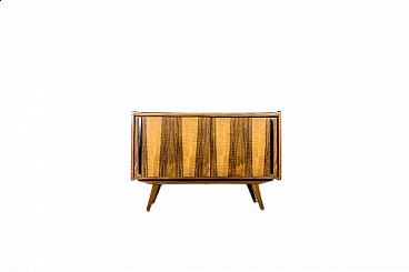 Plywood and walnut sideboard by Słupskie Fabryki Mebli, 1960s