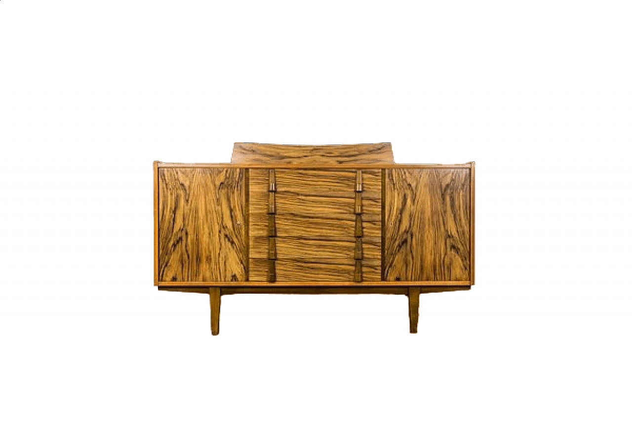 Wooden sideboard by RT Hałas for Bydgoskie Fabryki Mebli, 1960s 23