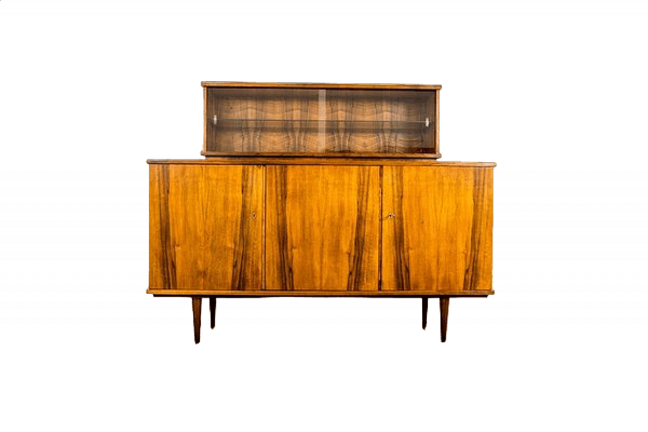 Walnut sideboard by Łódzkie Furniture Factories, 1960s 12