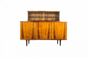 Walnut sideboard by Łódzkie Furniture Factories, 1960s