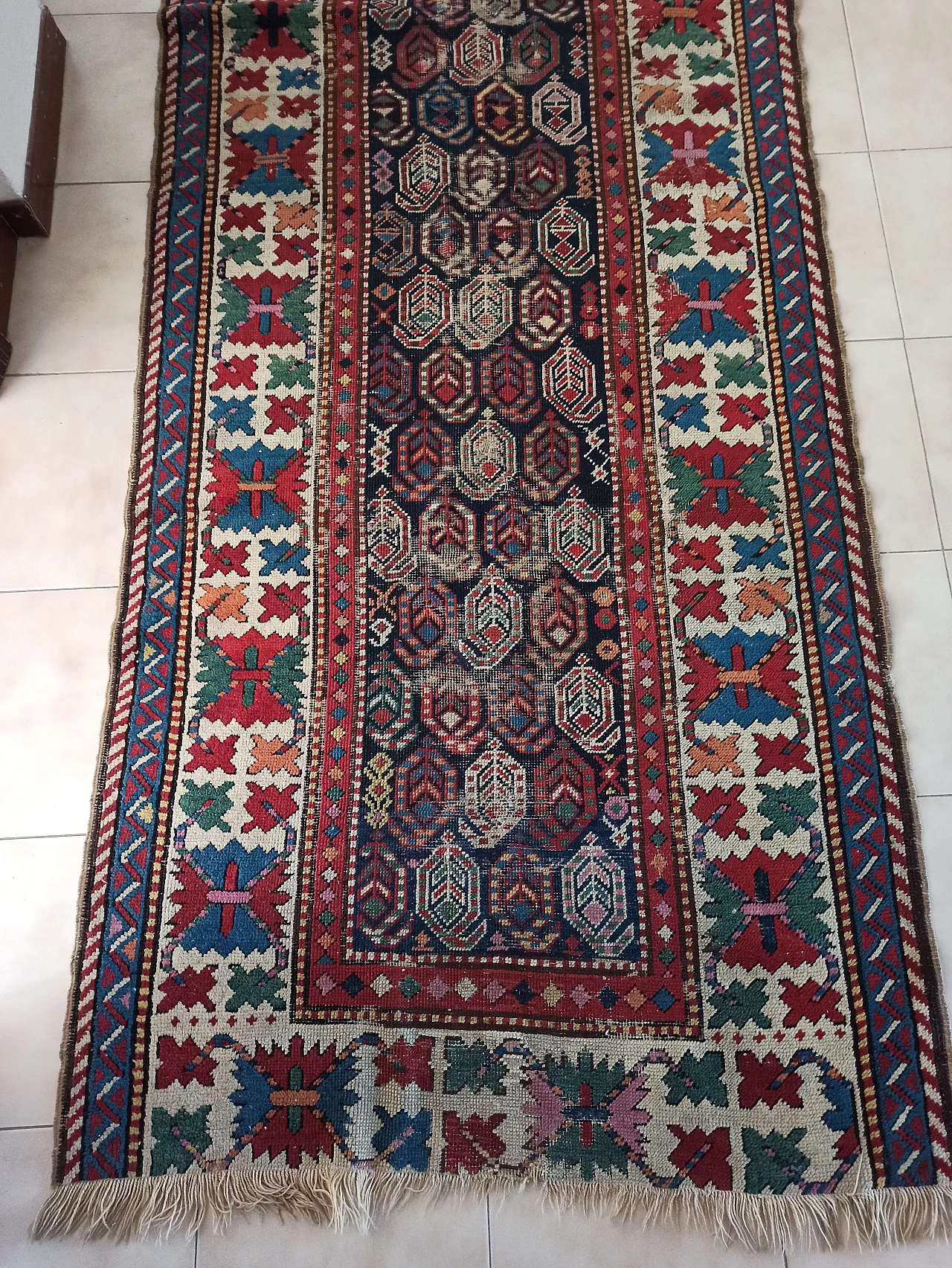 Caucasian Dagestan rug, late 19th century 2