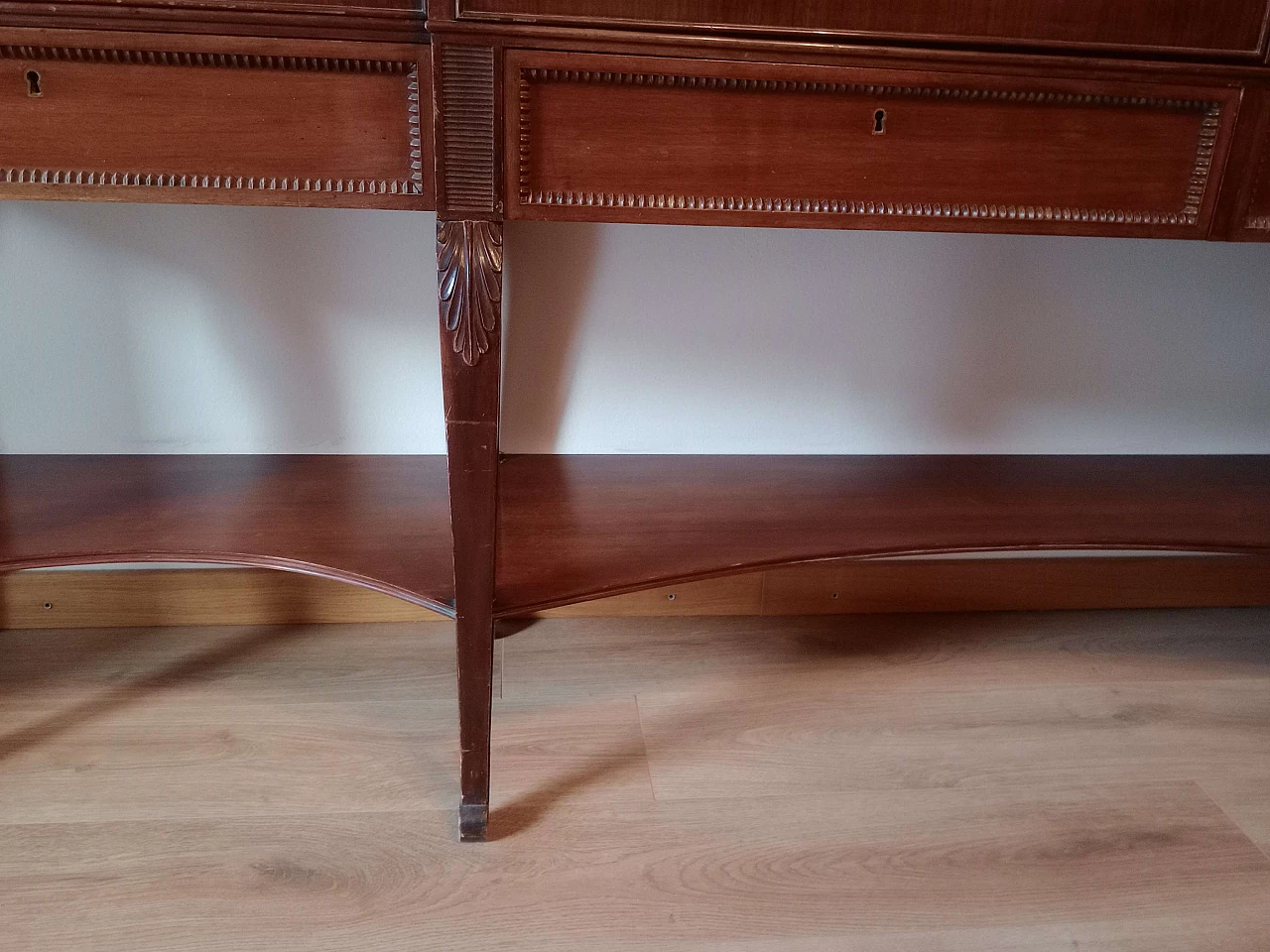 Four-door sideboard with bar compartment attributed to Fratelli Barni Mobili d'Arte Seveso, 1950s 23