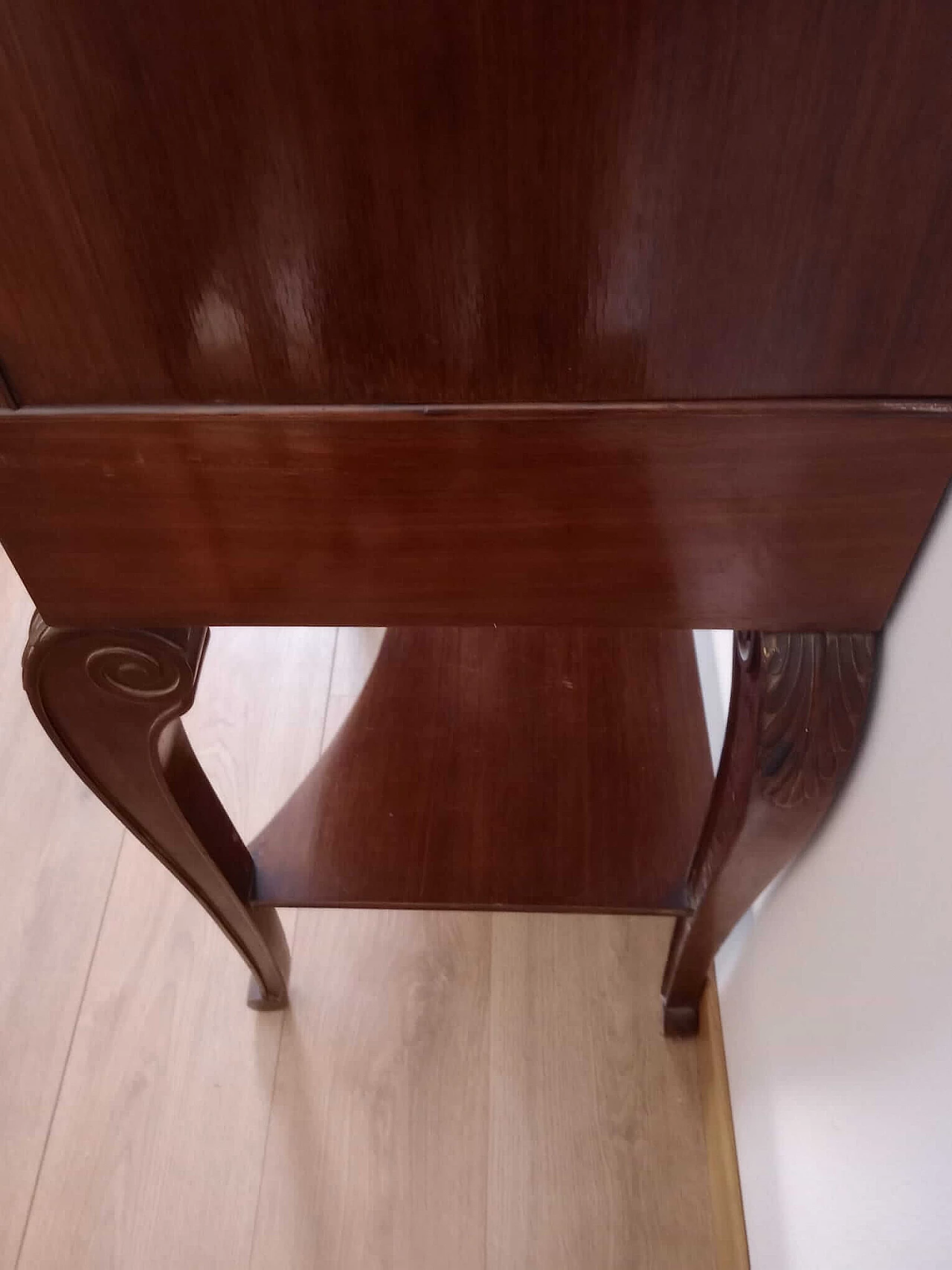 Grande credenza in mogano, con vano bar, di Fratelli Barni anni '50 28