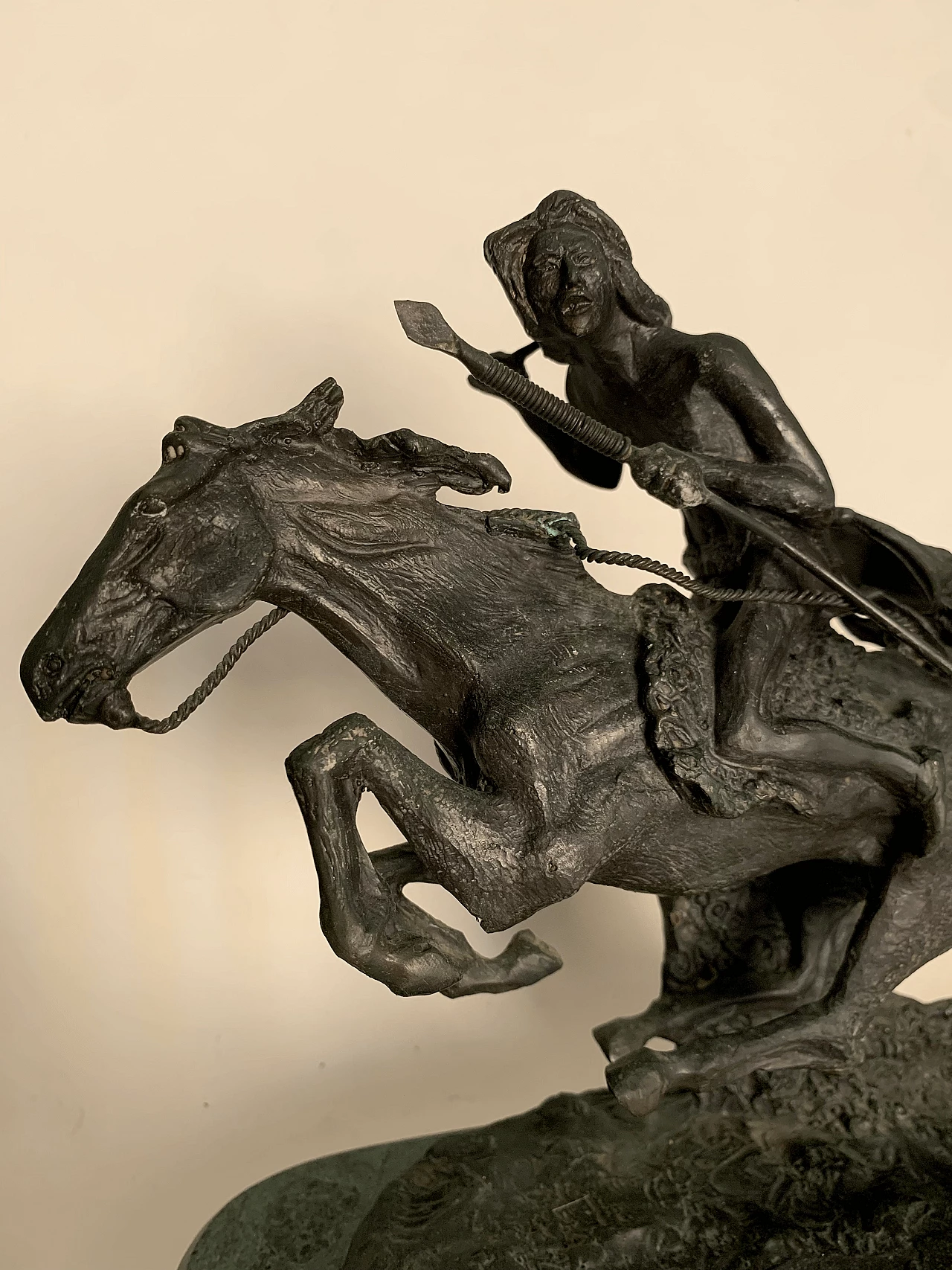 Frederic Remington, Cheyenne, bronze sculpture 2