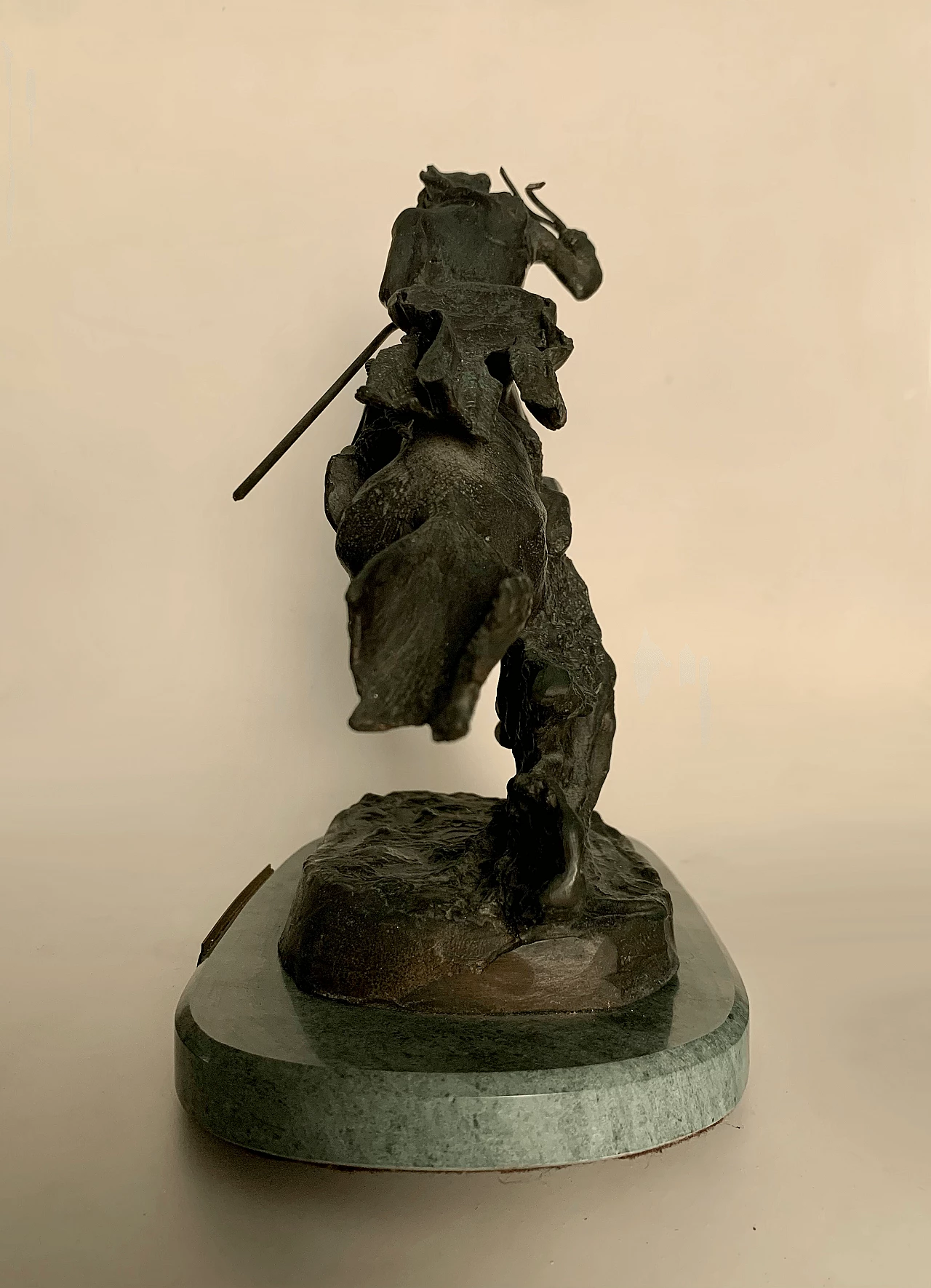 Frederic Remington, Cheyenne, bronze sculpture 4