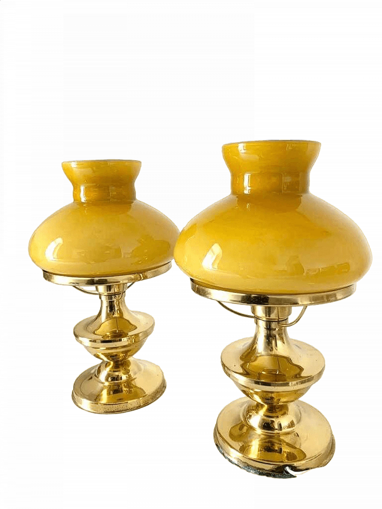 Pair of art deco table lamps, 1940s 10