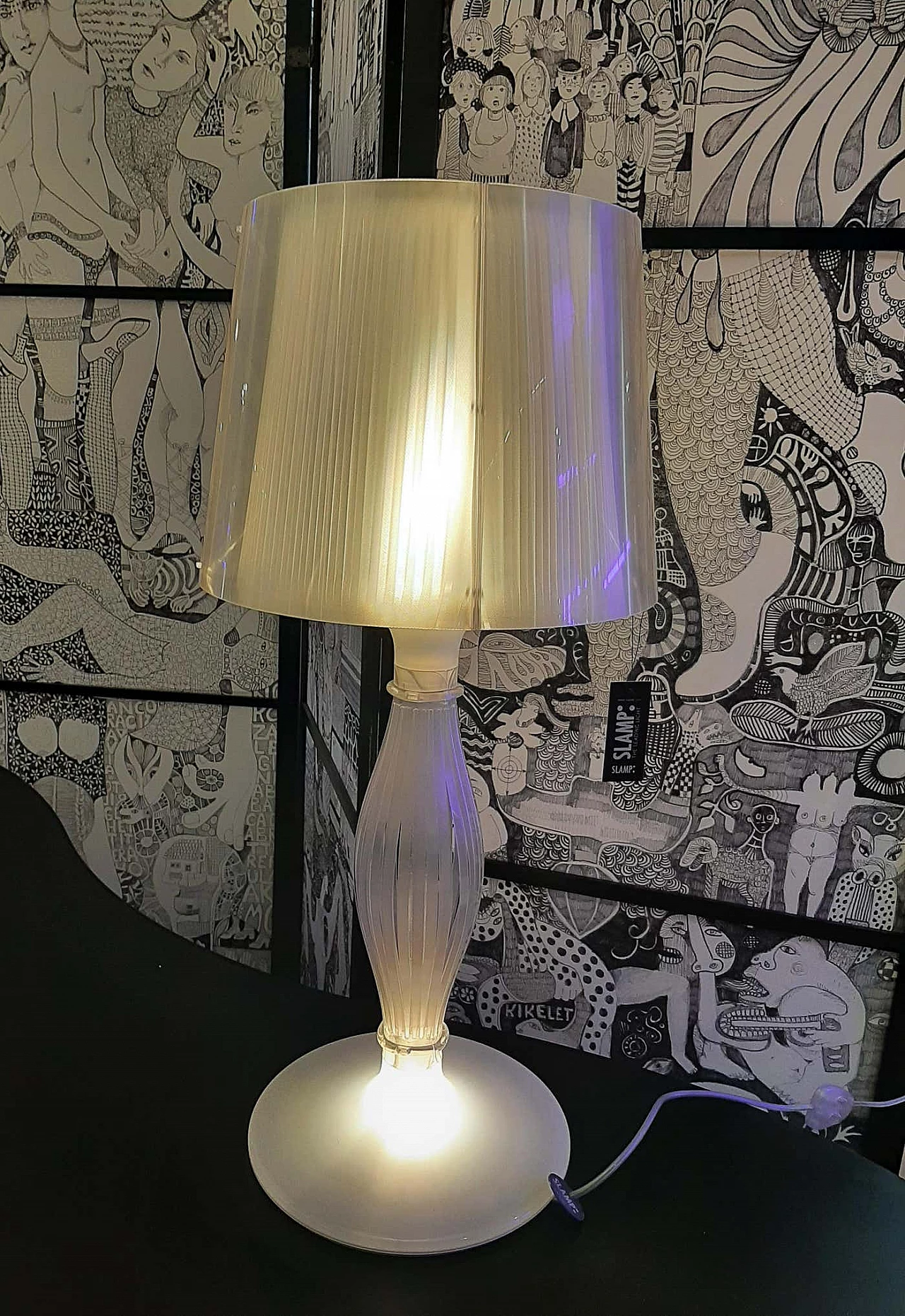 Liza table lamp by Elisa Giovannoni for Slamp, 2000s 1