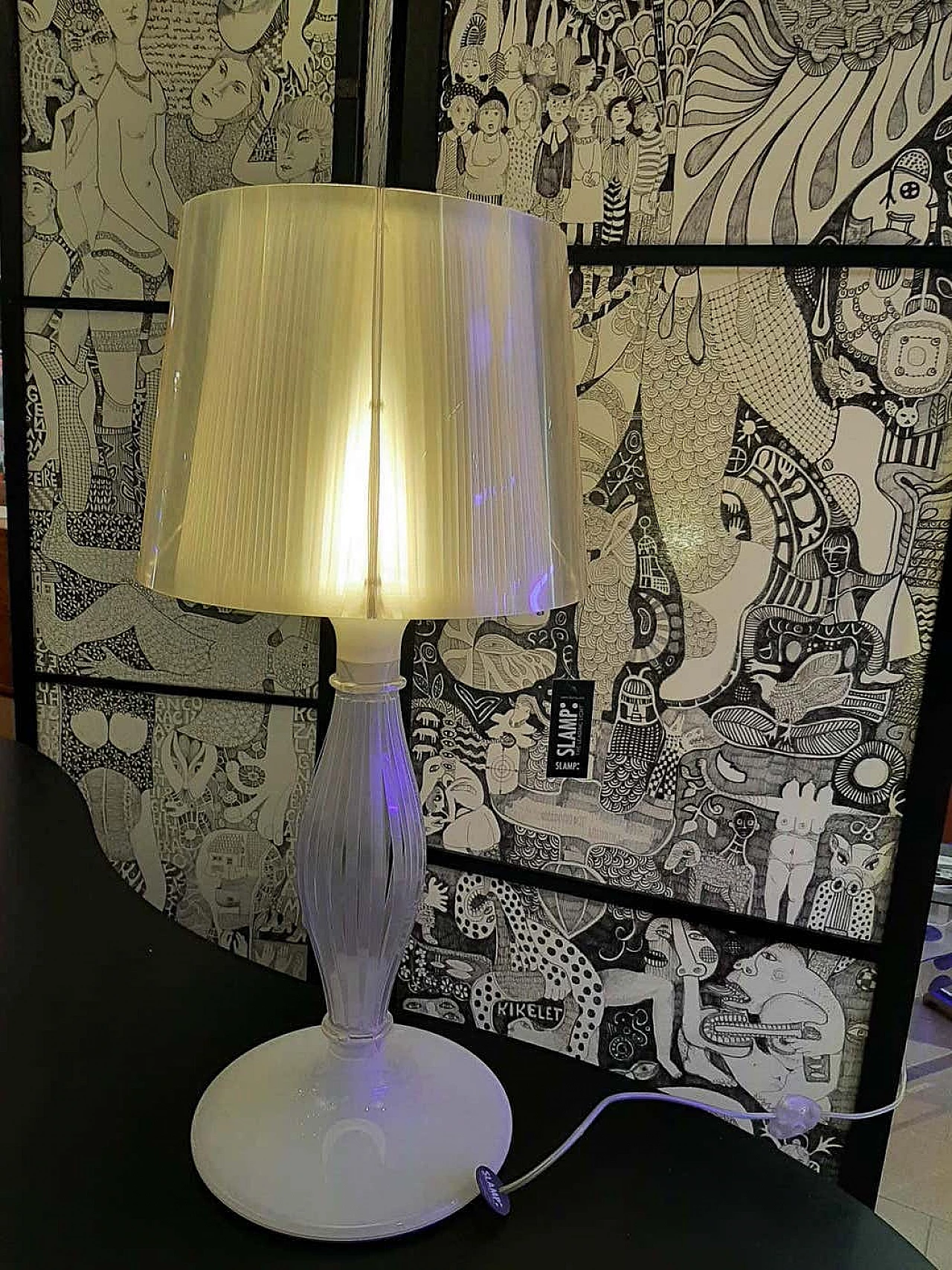 Liza table lamp by Elisa Giovannoni for Slamp, 2000s 4