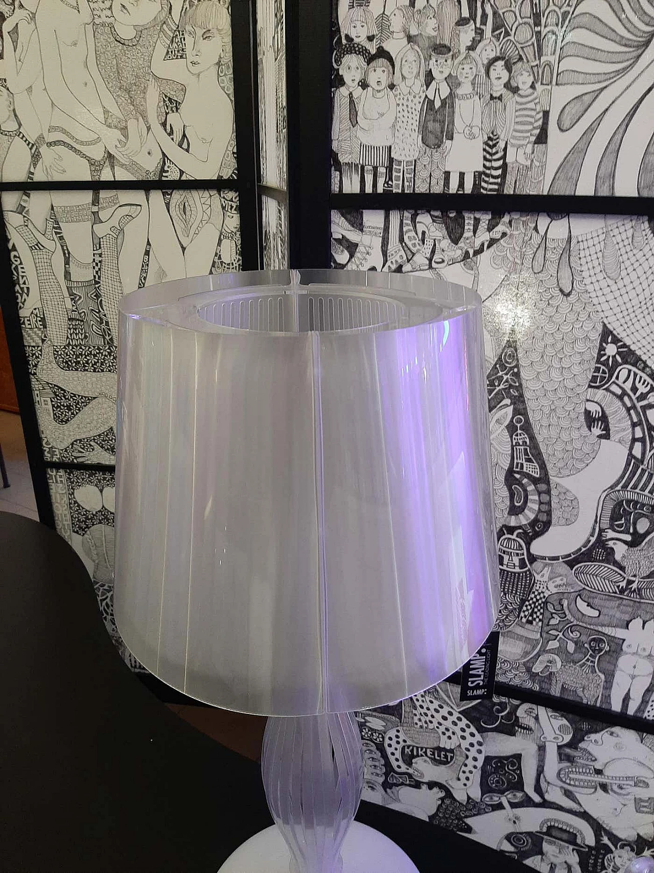 Liza table lamp by Elisa Giovannoni for Slamp, 2000s 11