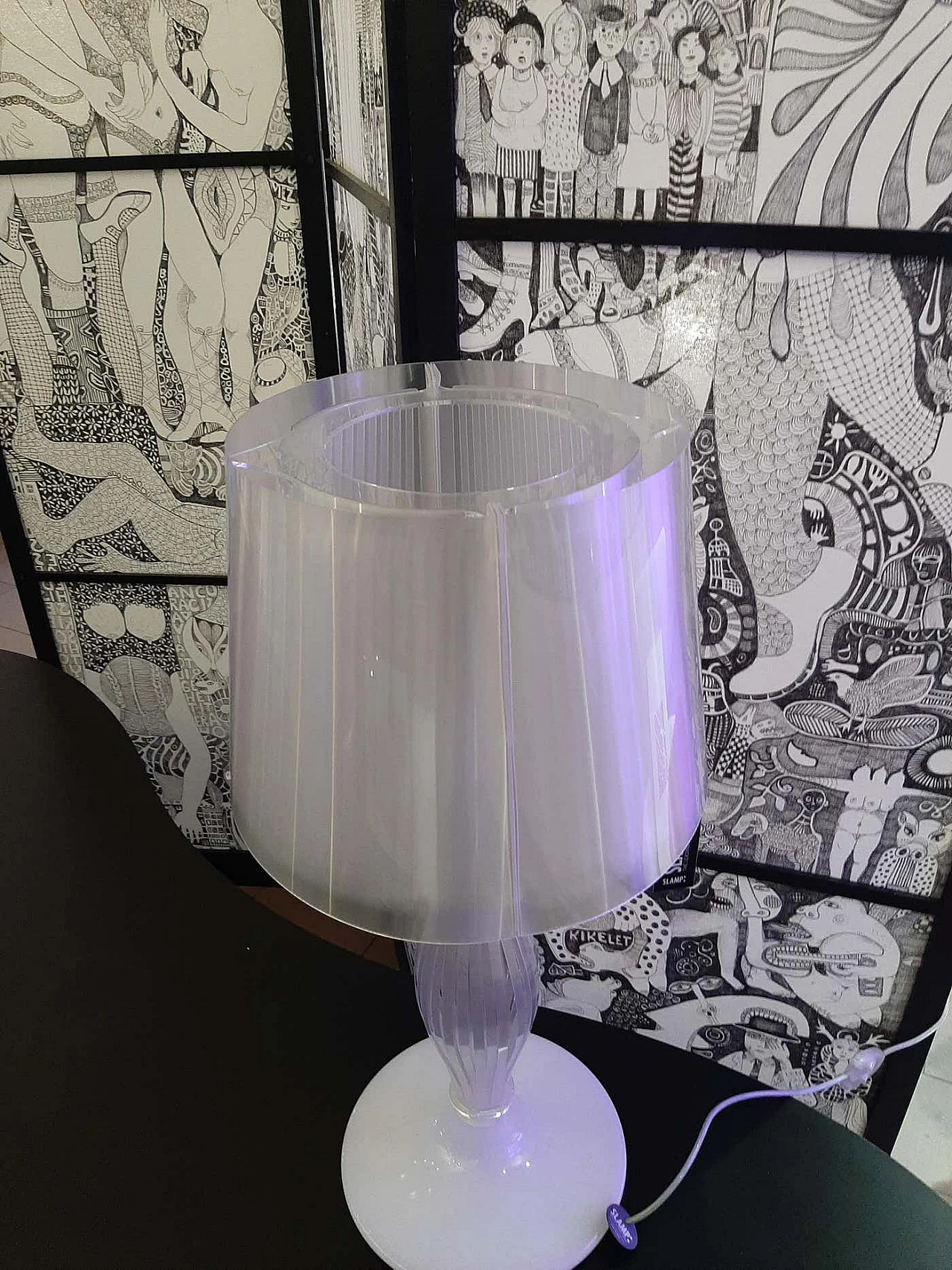 Liza table lamp by Elisa Giovannoni for Slamp, 2000s 12