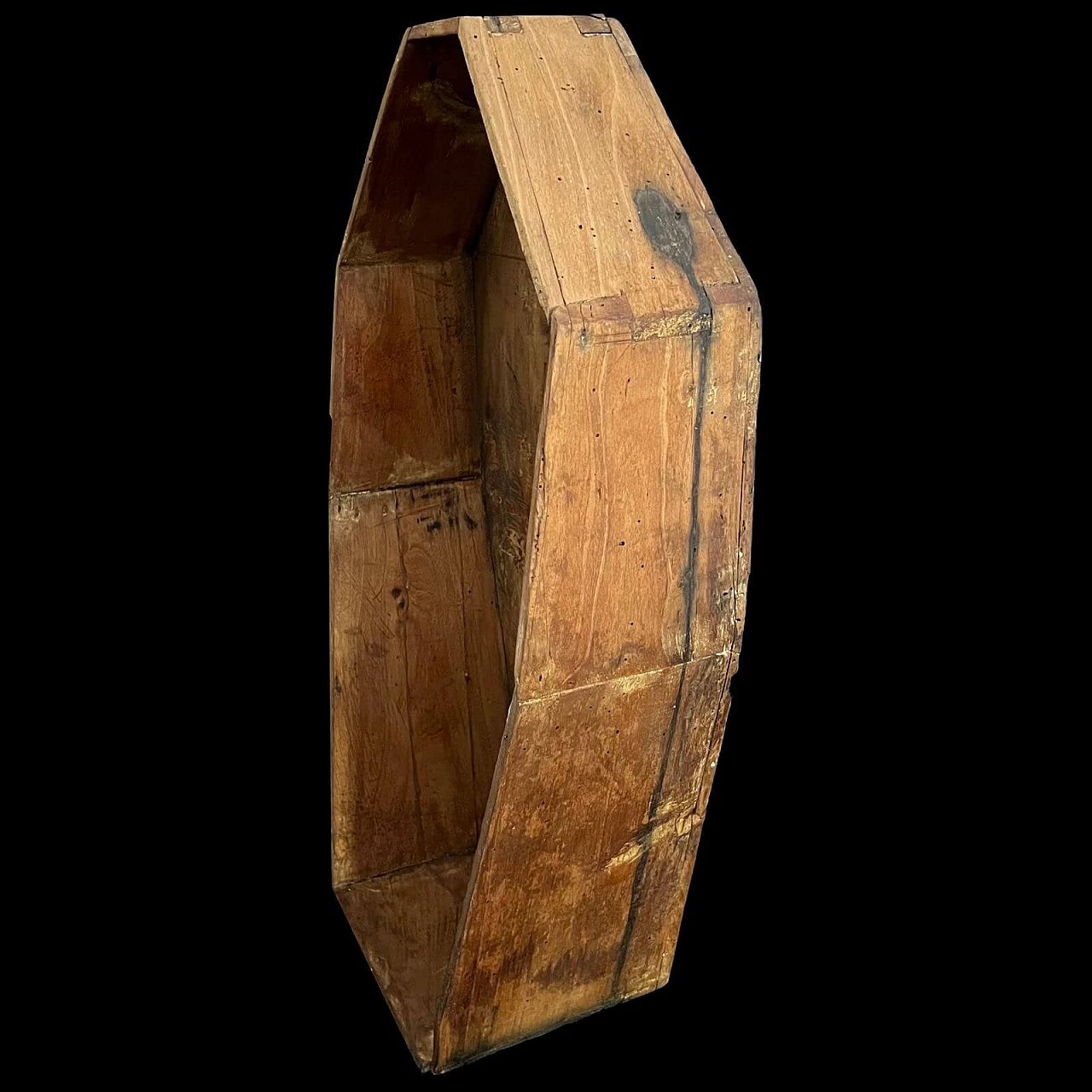 Walnut votive shrine, 19th century 2